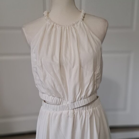 MIHOLL Maxi Casual Sleeveless Halter Neck  A-Line Flowy Sun Dress XL NWT - Picture 2 of 13